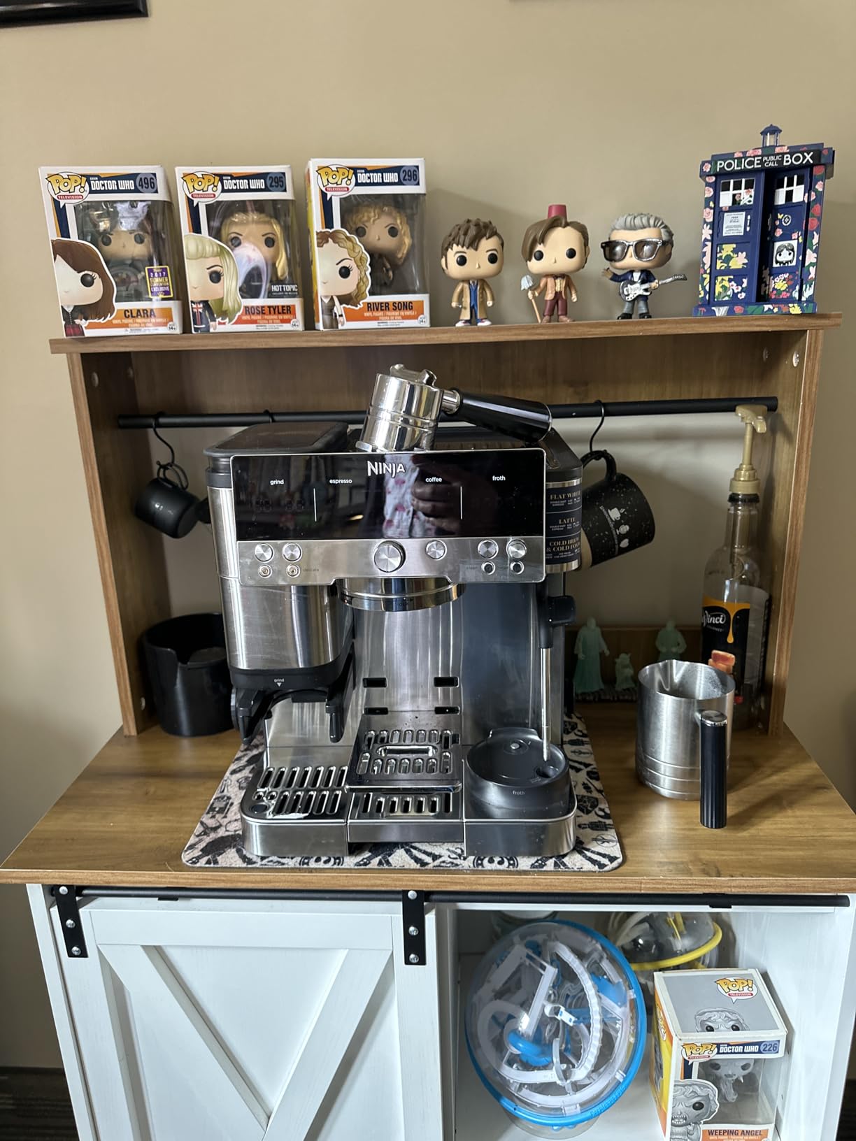 Ninja Luxe Cafe Premier 3-in-1 Espresso Machine, Drip Coffee, & Cold Brew customer photo 2