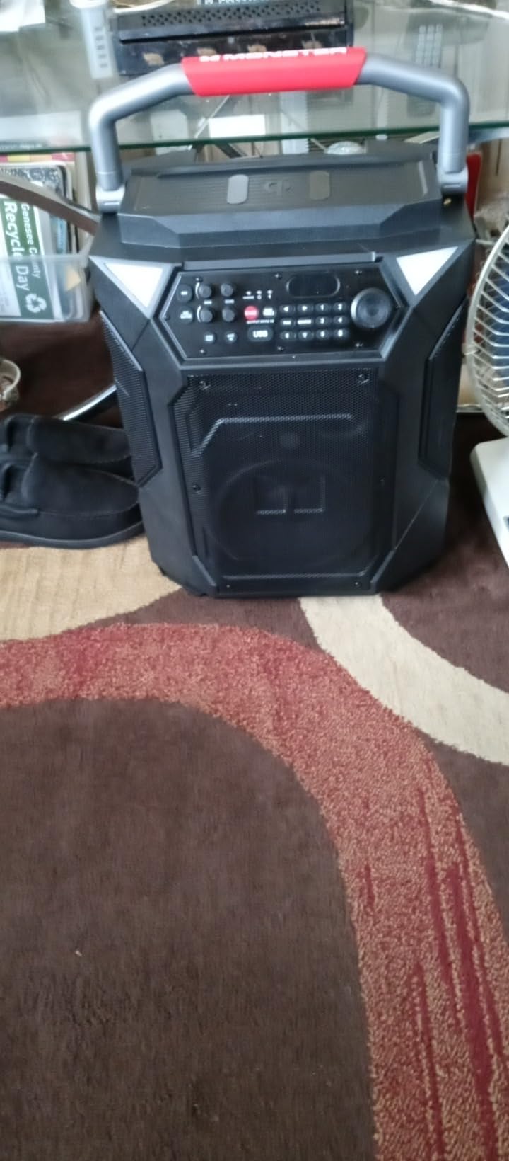 Monster Rockin' Roller 360 Indoor/Outdoor Portable Bluetooth Speaker customer photo 1