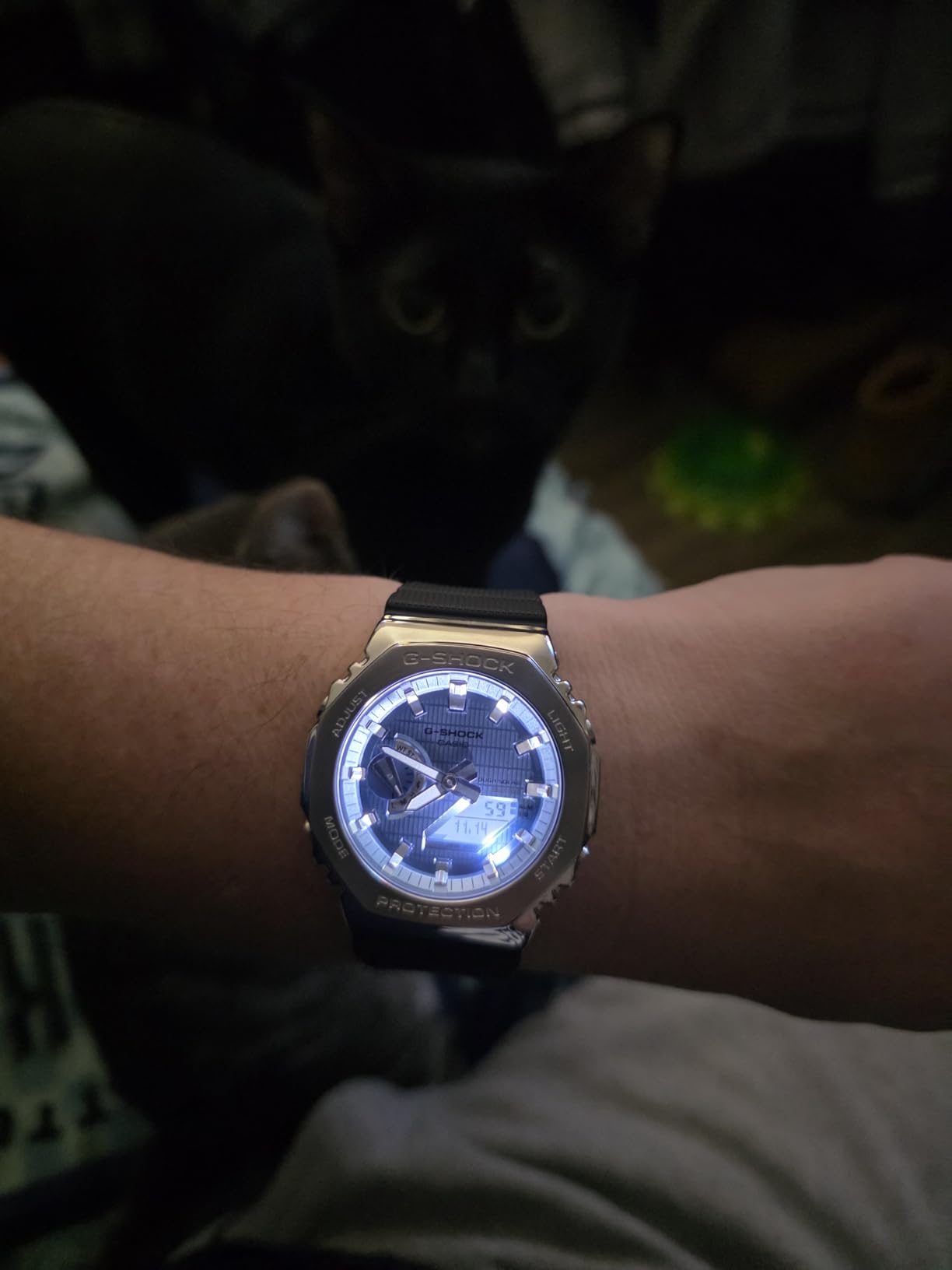 Casio G-Steel Watch GBM2100A Solar Powered, Stainless Steel customer photo 2