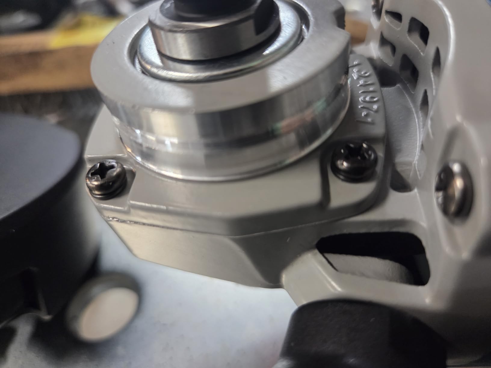 DongCheng 9.2 Amp Power Angle Grinders, 4-1/2 in., 11800RPM, Tool-Free Guard, Electric Metal Grinder Tool, Small Corded Angle Grinder, Paddle Switch, Shockproof Handle for Cutting, Grinding, Polishing customer photo 2
