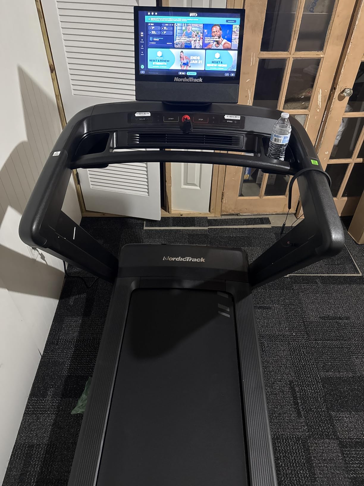 NordicTrack Commercial Series Treadmills | Foldable Treadmills with Adjustable -3% to 12% Incline for High Efficiency Running and Walking Workouts at Home customer photo 1