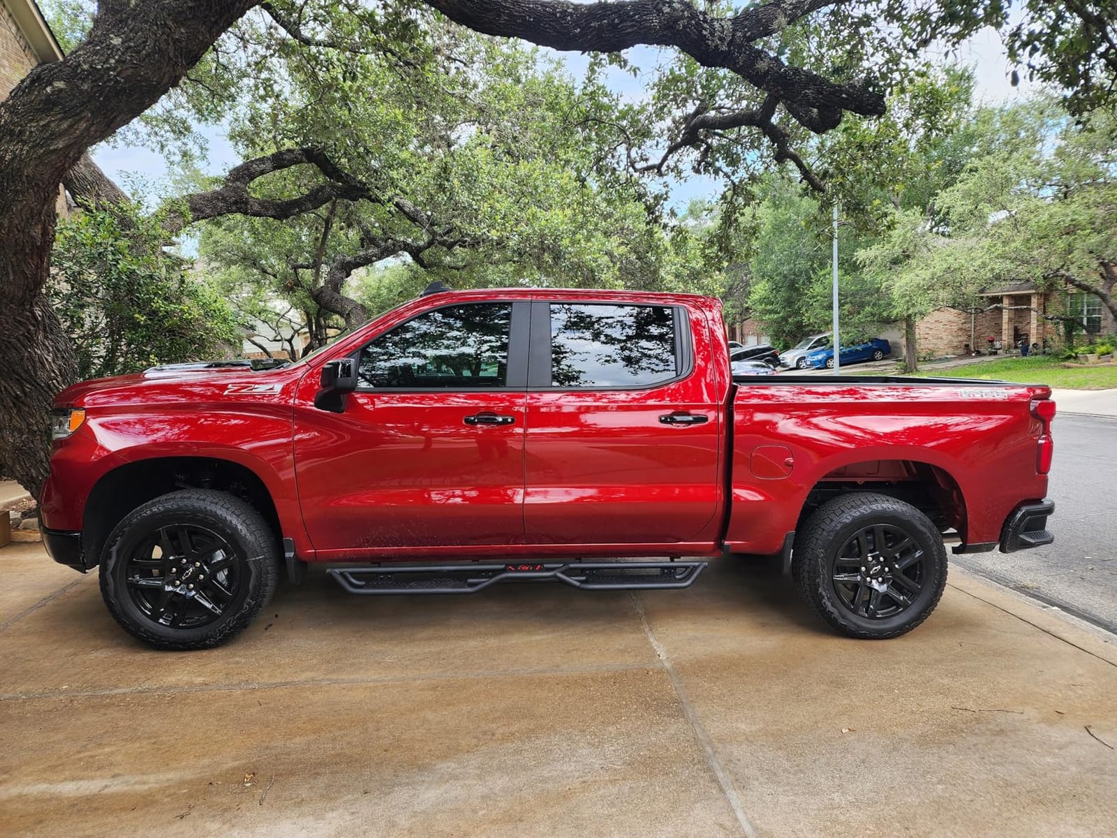 YZONA Running Boards for 2015-2026 Ford F-150 F-250 F-350 Side Steps | SuperCrew, 2-Stair, bolt-on, 550LB, E-Coat, Heavy-Duty Steel customer photo 2