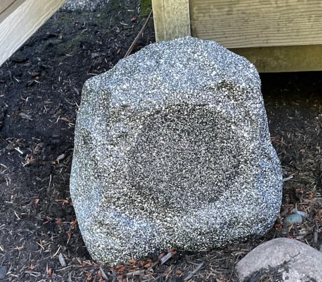 STUDIOFINIX Outdoor Rock Speakers Waterproof, 400 Watt 6.5 Inch Superior Timbre IPX7 Weatherproof,Design for Garden,Patio,Pool,Deck,BBQ (Pair) customer photo 2