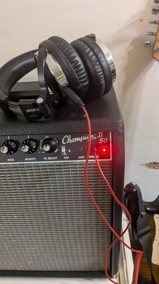 Fender Champion II 50-Watt Electric Guitar Amplifier, 2-Channel Combo Amp customer photo 1