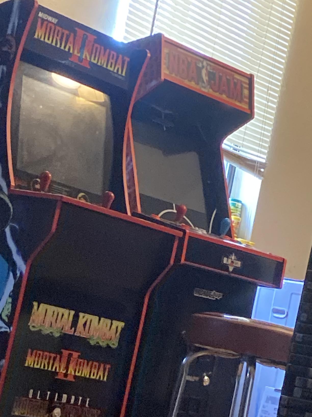 ARCADE1UP NBA JAM Deluxe 2-Player Home Arcade Machine, Over 5-Foot | Cabinet with Online Multiplayer, Light-Up Marquee and 3 Classic Basketball Games customer photo 2
