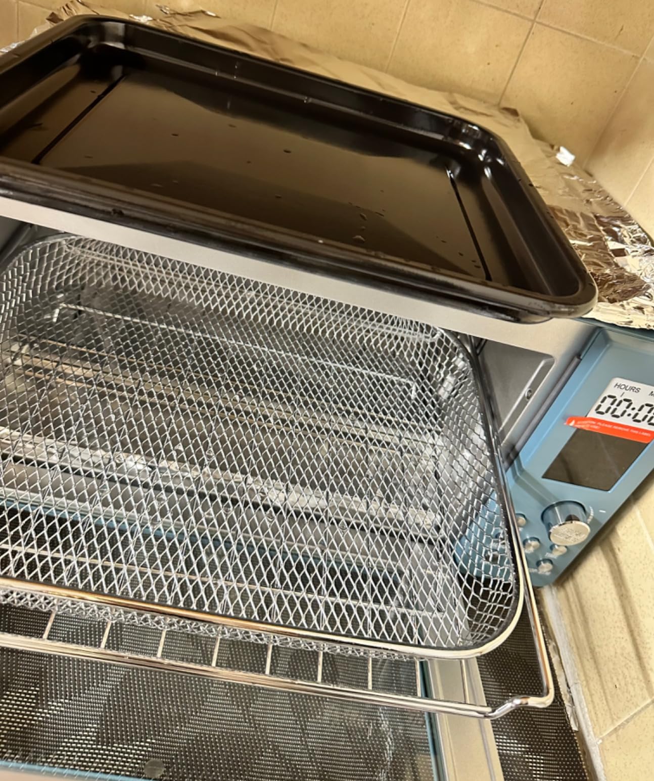 Nuwave Bravo Pro Smart Air Fryer Toaster Oven Countertop Combo | 10-in-1 Cooking Functions, 1800W, 50-450°F, 21-Qt, PFAS-Free, Upgraded Super Convection customer photo 2