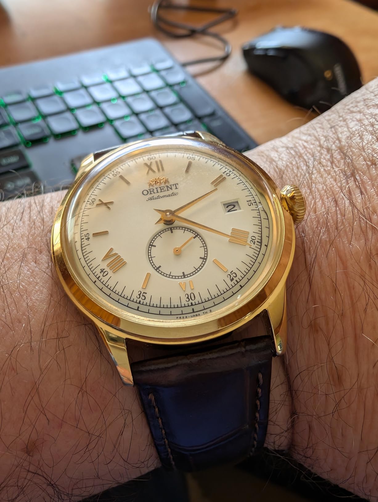 Orient Bambino Version 7 Small Seconds 38.4mm Automatic/Hand-Winding Dress Watch customer photo 1