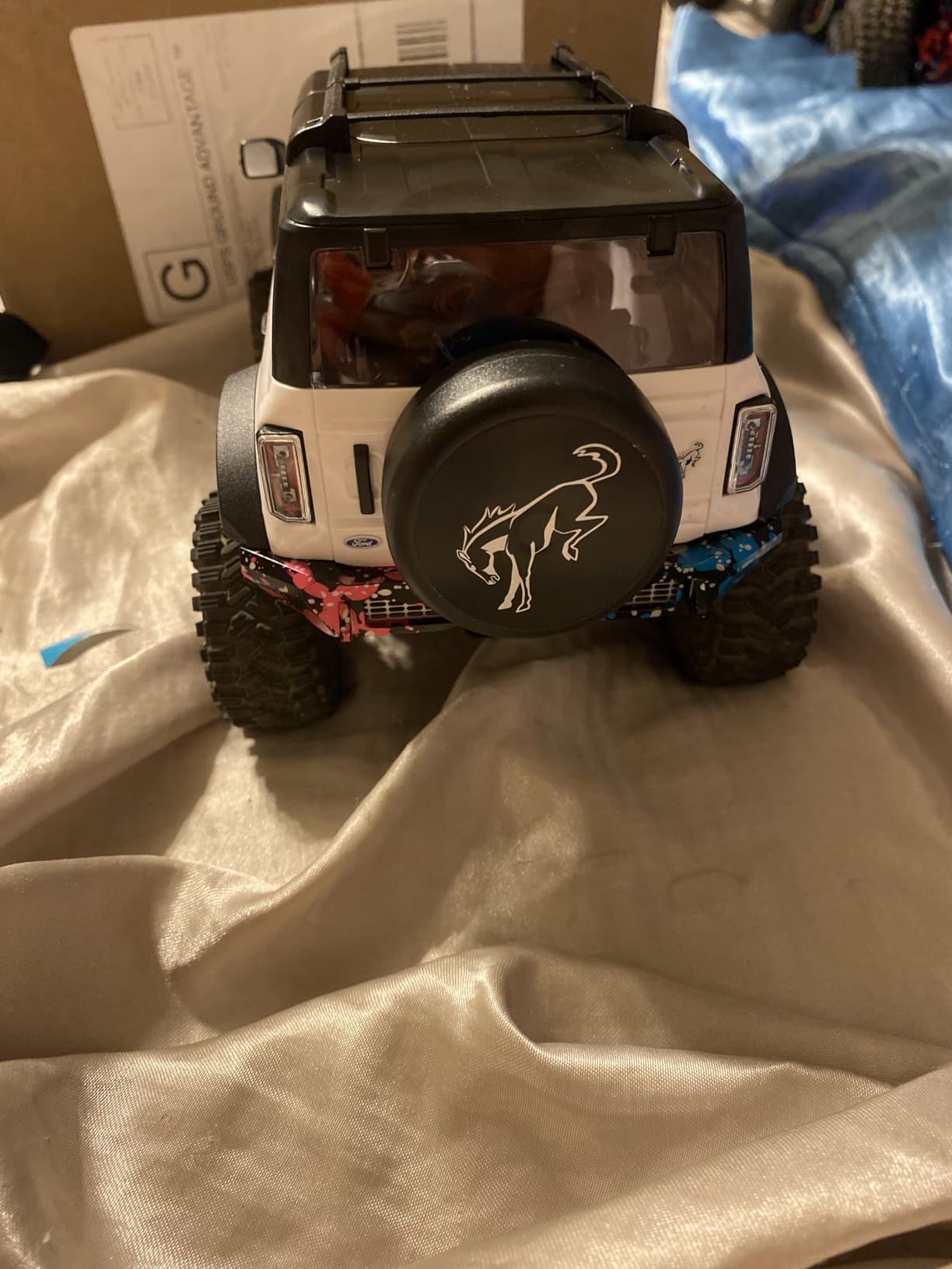 Aluminum Front and Rear Bumpers Set for TRX4M Bronco 1/18 RC Crawler Car Upgrade Parts customer photo 1
