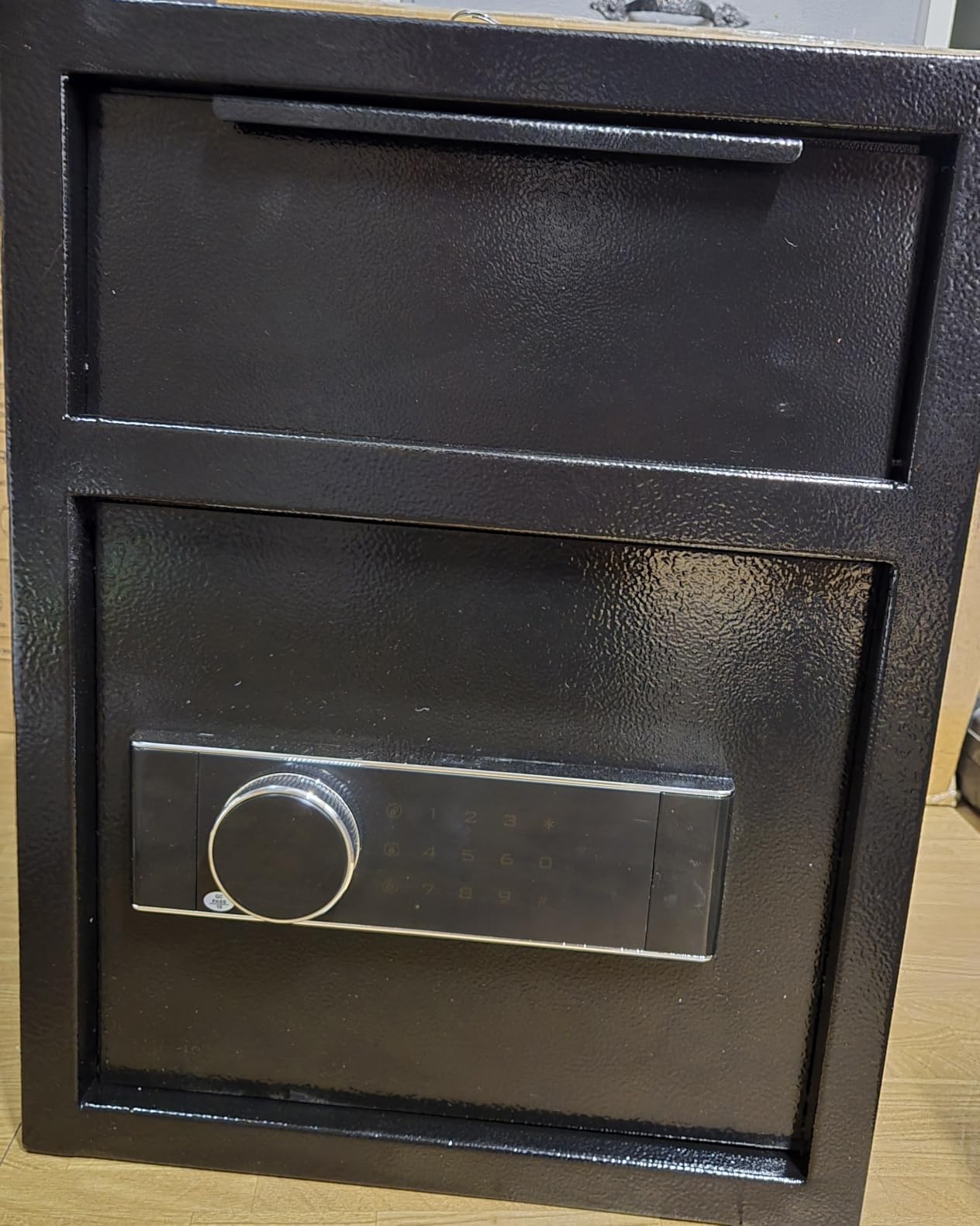 KAER 2.6 Cuft Drop Safe for Business Quick Place Safe with Cash Drop Slot | Fireproof Bag, Backlit Digital+Anti-Fishing, Alarm/Silent, Deposit Money Safe Box for Cash Slips, Small Business Office Home customer photo 1