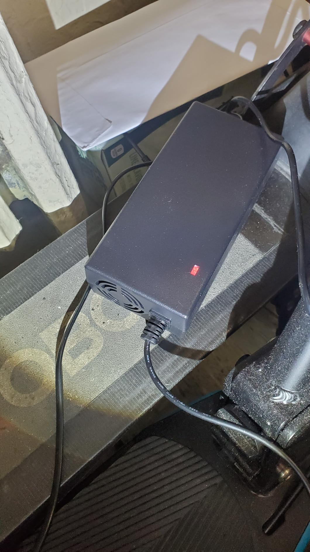 54.6V 2A Ebike Charger for 48v 13S Li-ion Battery | Electric Bike Charger Only for 48v Li-ion Battery 13S, Fast and Safe Charging, with Cooling Fan, LED, 8.2-Foot Cable customer photo 1