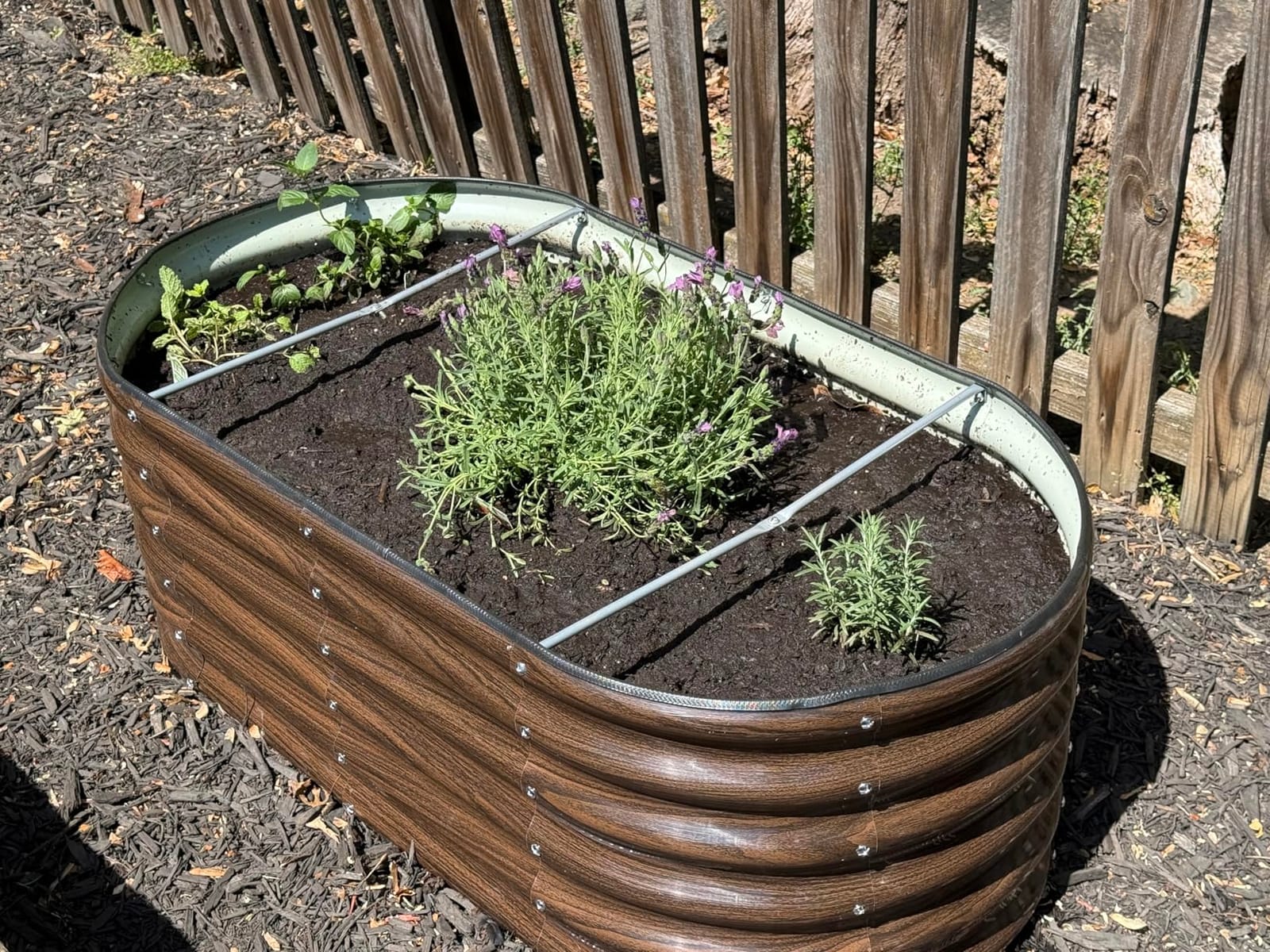 SnugNiture 3 Pcs 4x2x1.5ft Raised Garden Bed Outdoor, 17