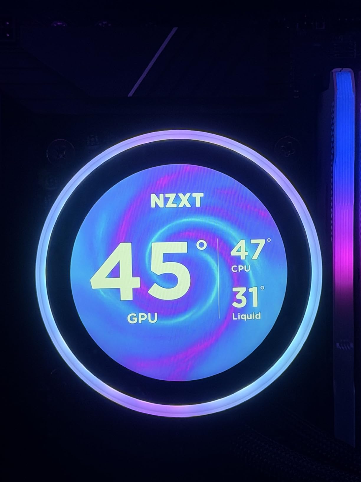 NZXT Kraken Elite 360 RGB - 360mm AIO CPU Cooler, LCD - Black | 360mm AIO with 2.36-inch LCD and F360 RGB Core fan customer photo 1