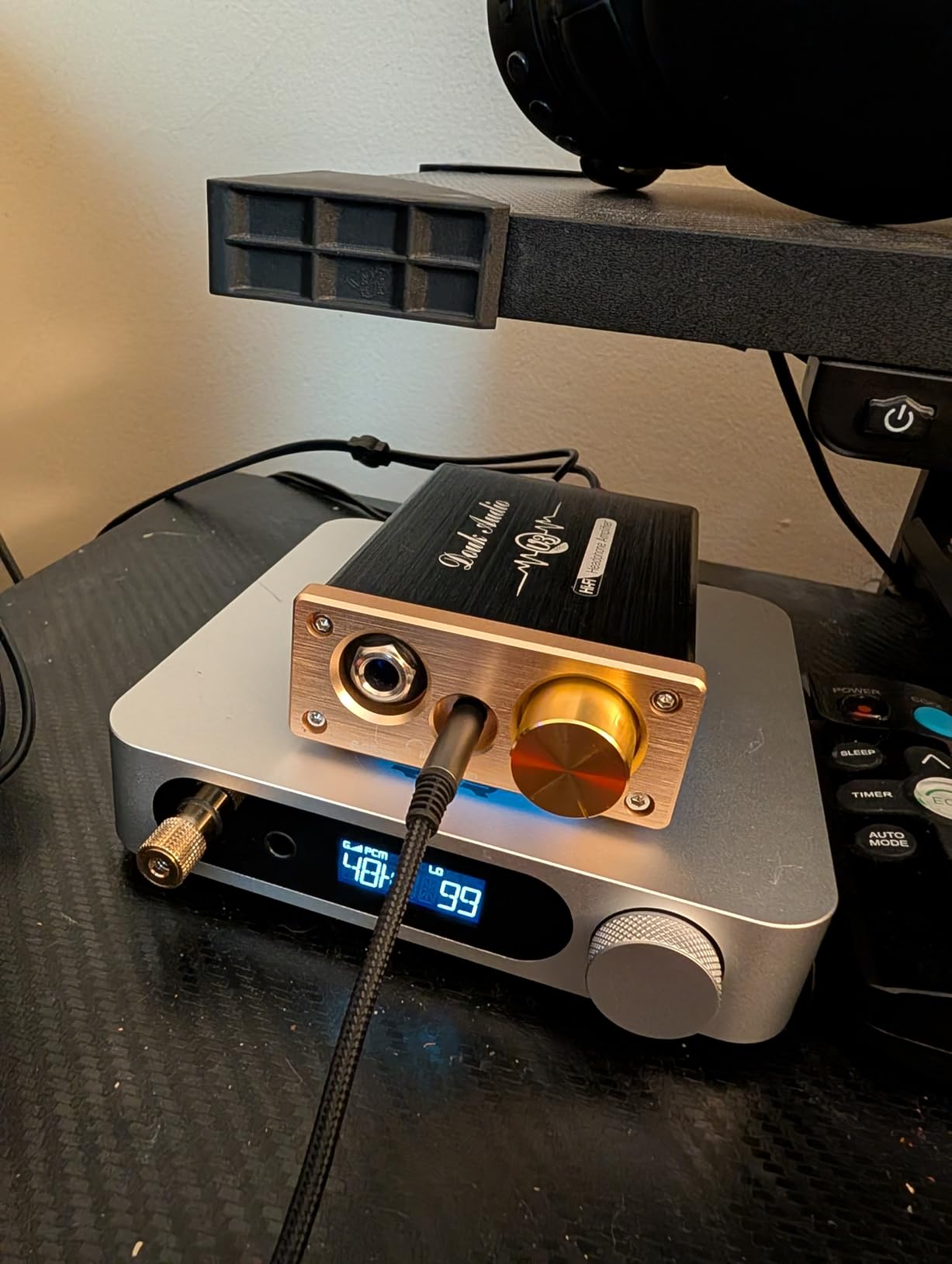 Douk Audio U3 PRO HiFi Mini Class A Headphone Amplifier - High-Power Desktop Amp for 18-600 ohm Headphones, 1500mW Output, 3.5mm & 6.35mm Jacks, DC 5V customer photo 1