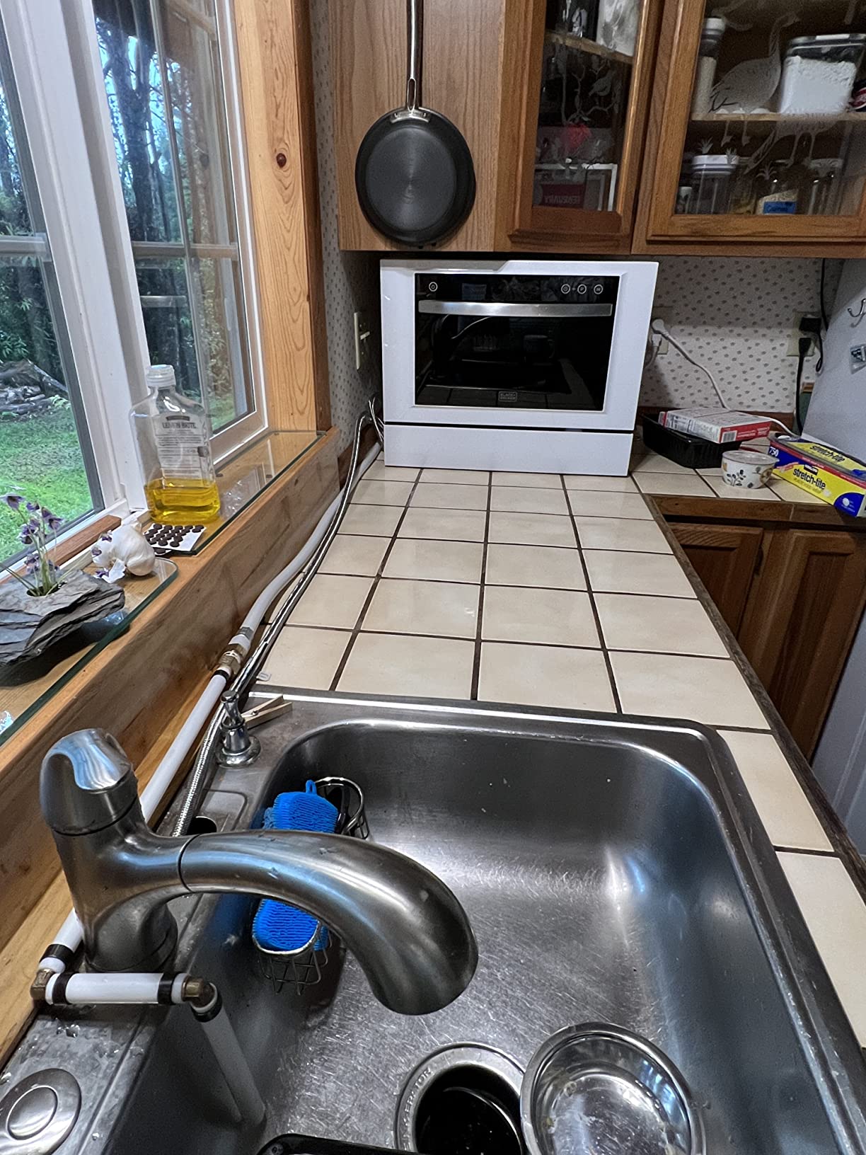 BLACK+DECKER Countertop Dishwasher, Energy Star Certified, BCD6SD, White | Counter Dishwasher with 6 Wash Programs, 6-Place Setting Capacity, Stainless Steel Interior customer photo 1