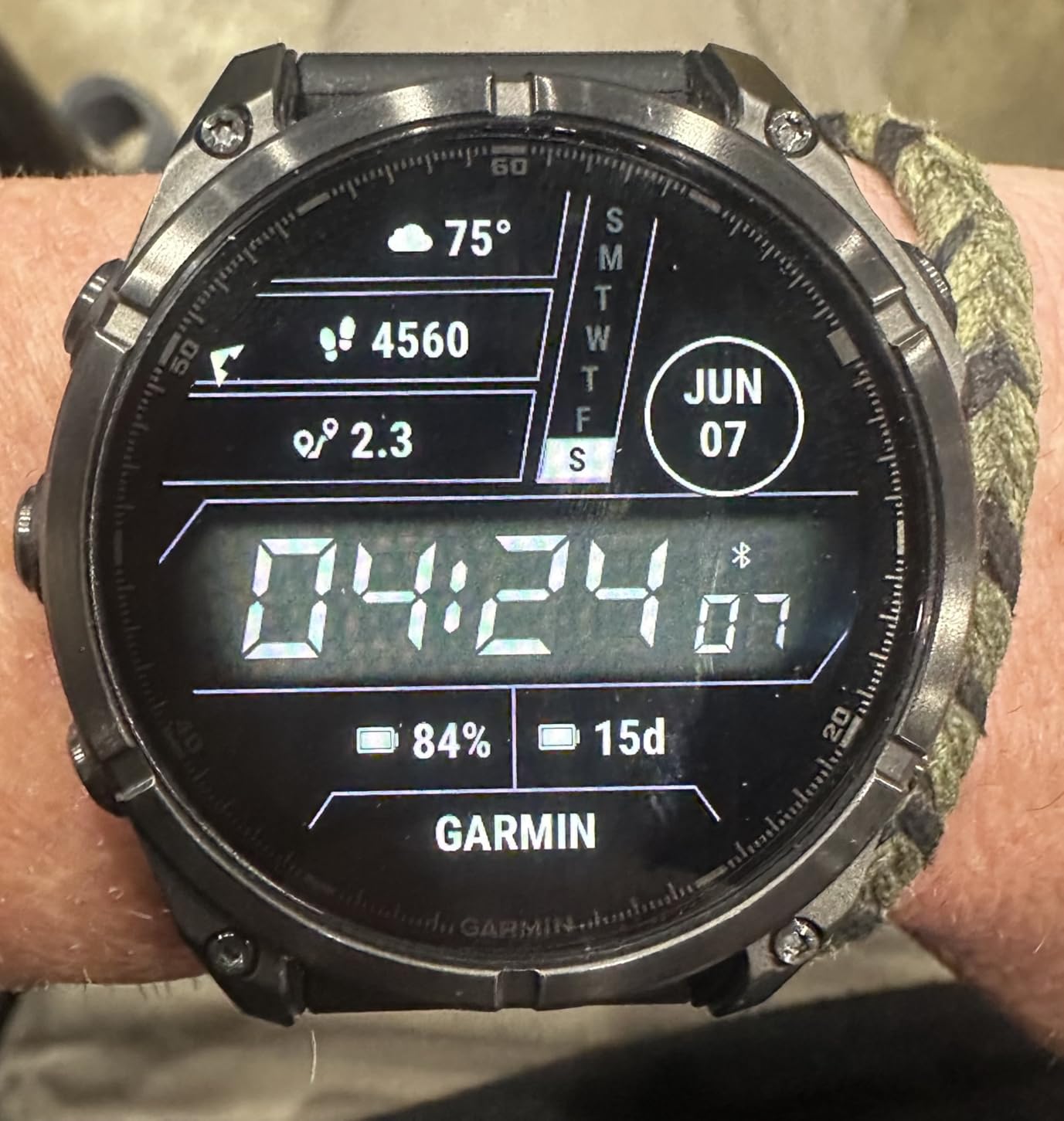 Garmin Fenix 8, Premium Multisport Smartwatch, 51mm, Black | AMOLED Display, GPS, Built-In Flashlight, Dive-Rated, Built-In Speakers & Mic customer photo 1