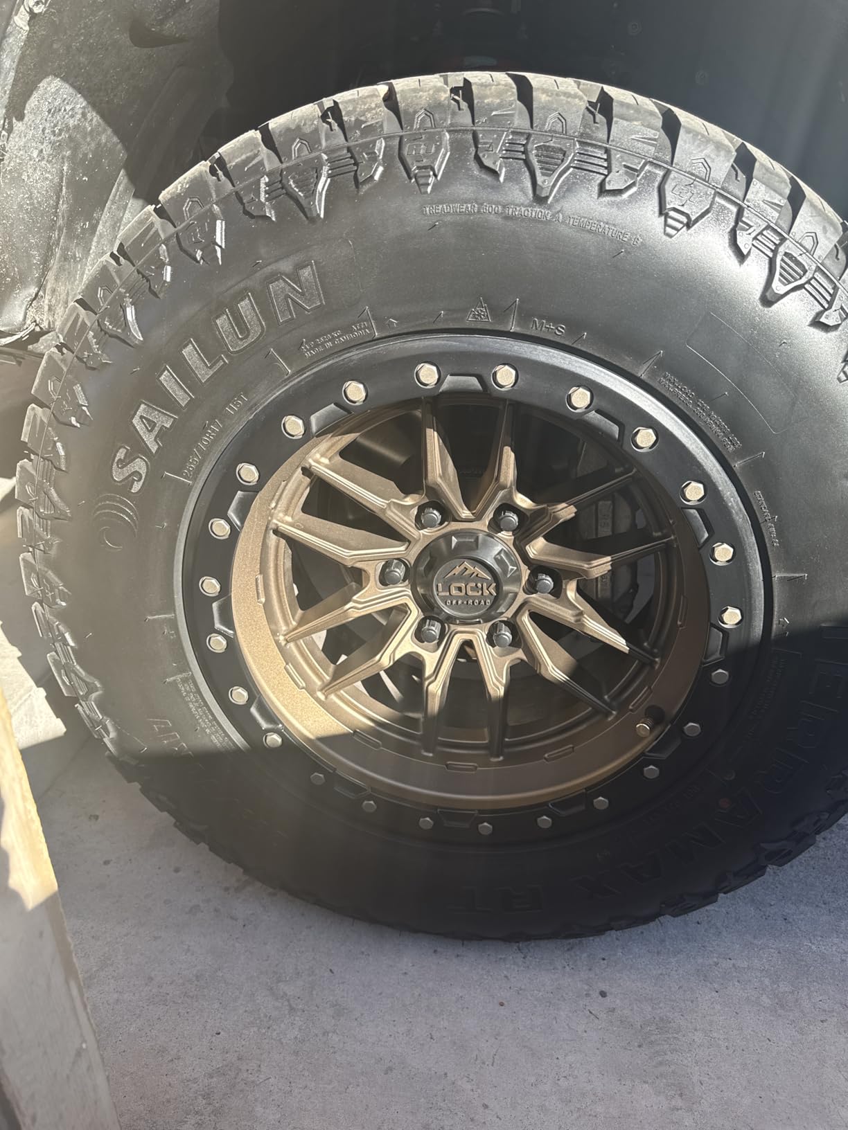 Sailun Terramax R/T Rugged Terrain 265/70R17 115T Light Truck Tire customer photo 1