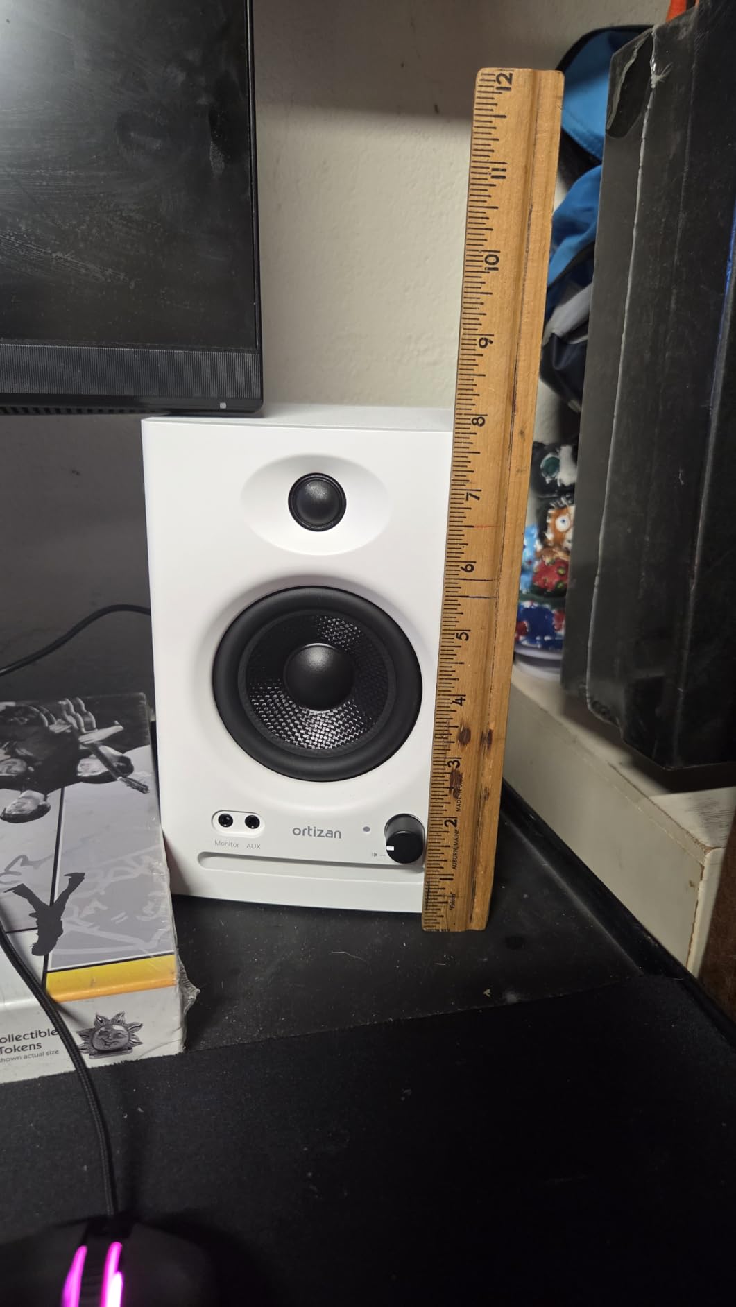 Ortizan C7 Powered Studio Monitors Pair with Bluetooth 5.3, Black - FOR HOME STUDIOS - Compact active monitors for music production, content creation, gaming and desktop audio customer photo 2