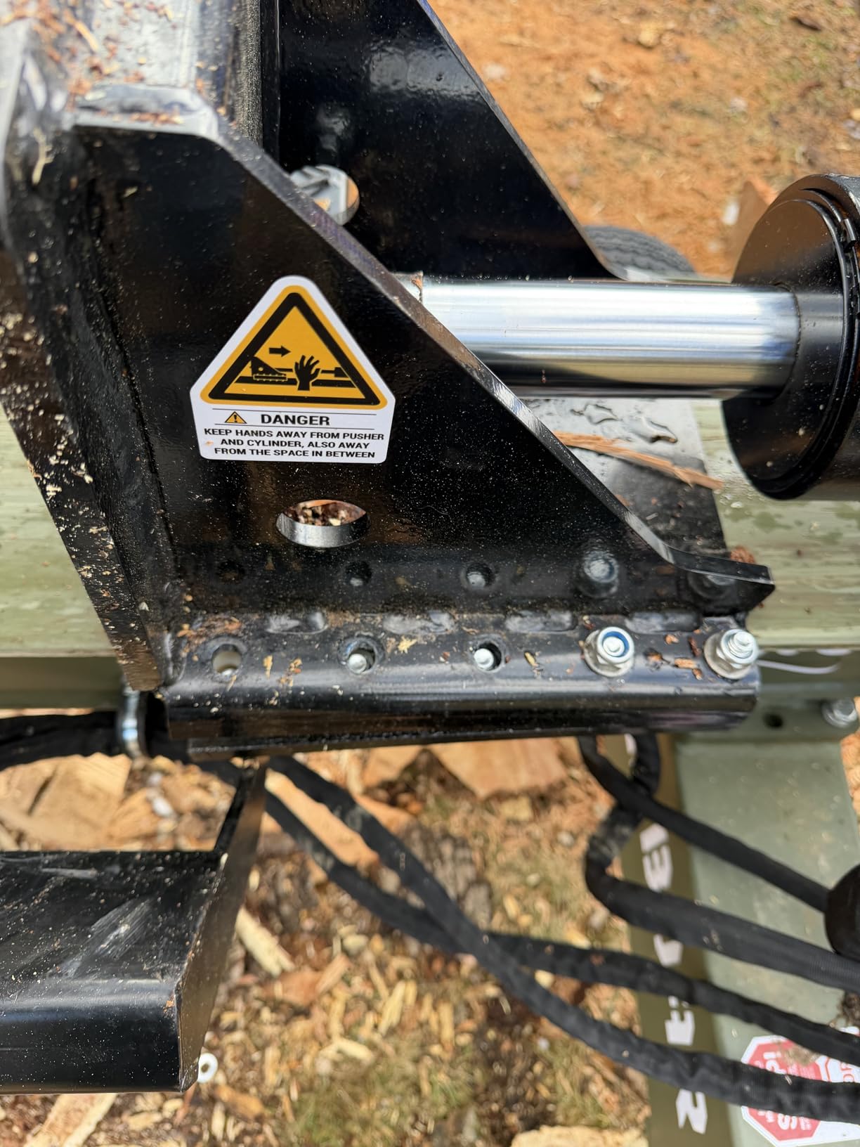 35 Ton 306cc Gas Log Splitter with 4-Way & 6-Way Wedges, Hydraulic Log Lift customer photo 1