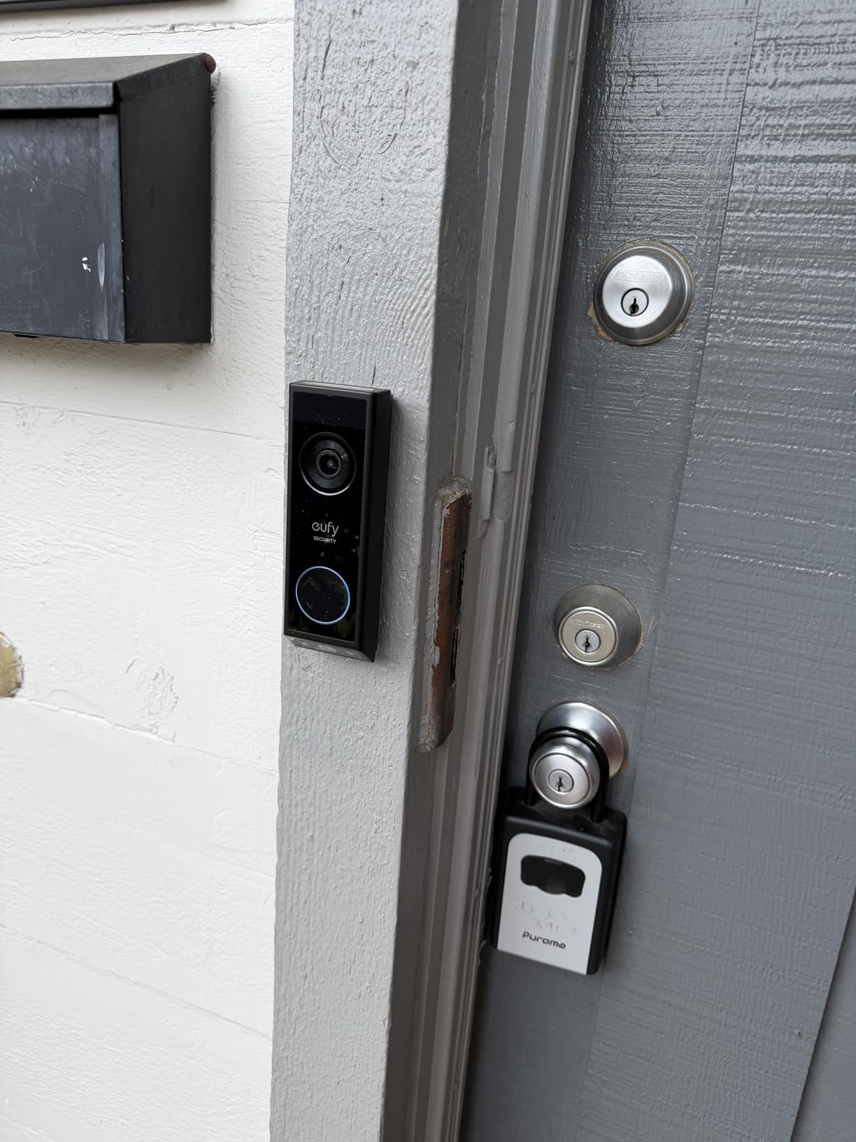 eufy Security Video Doorbell E340 Kit, No Subscription, Dual Cameras, Head-to-Toe View, 2K FHD Doorbell Camera, Two-Way Talk, Delivery Guard, AI Motion Detection, Rechargeable Battery, Built-in 8GB customer photo 1