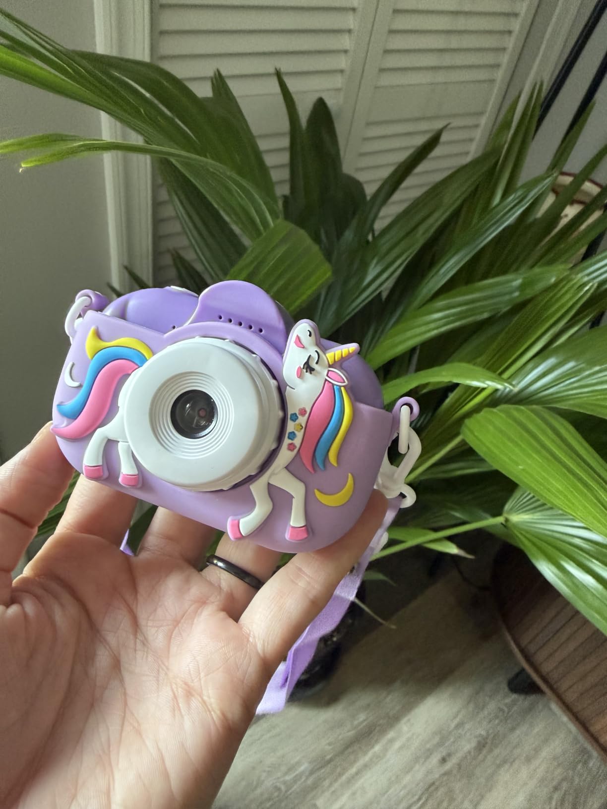 MAVOKIS Kids Camera Digital Camera for Age 3-8, 1080P Toddler Camera with 32GB SD Card customer photo 1