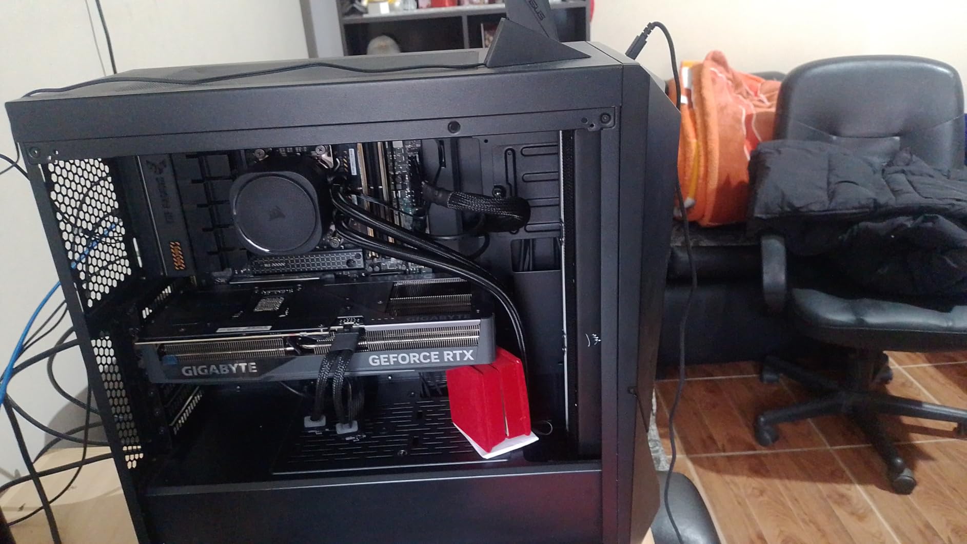 CORSAIR Nautilus 360 RS Liquid CPU Cooler, 360mm AIO, Low-Noise, 3X RS120 Fans customer photo 2