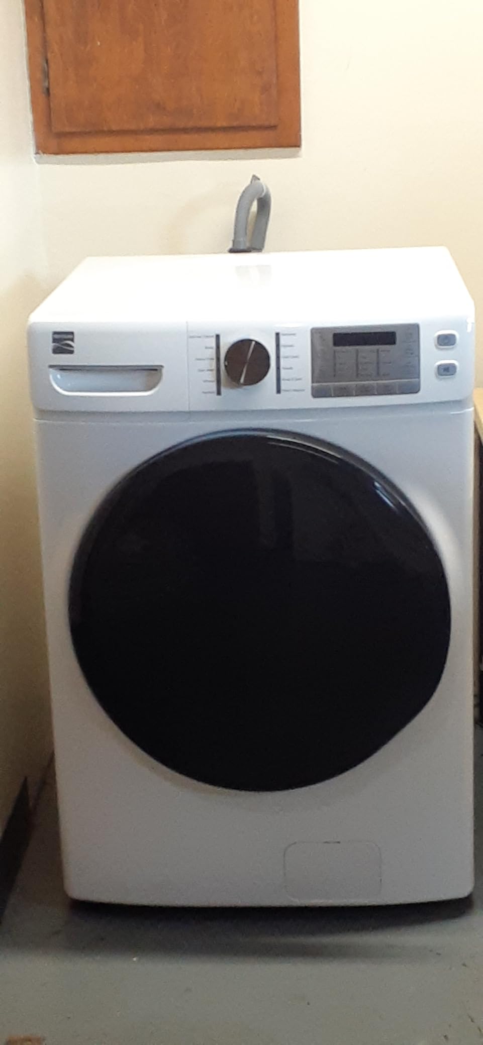 Kenmore 4.5 cu. ft. Front Load Washer - White | Stain Removing Steam Treatment - Reduce Laundry Time with Accela Wash - Touch Controls - ENERGY STAR Certified customer photo 1