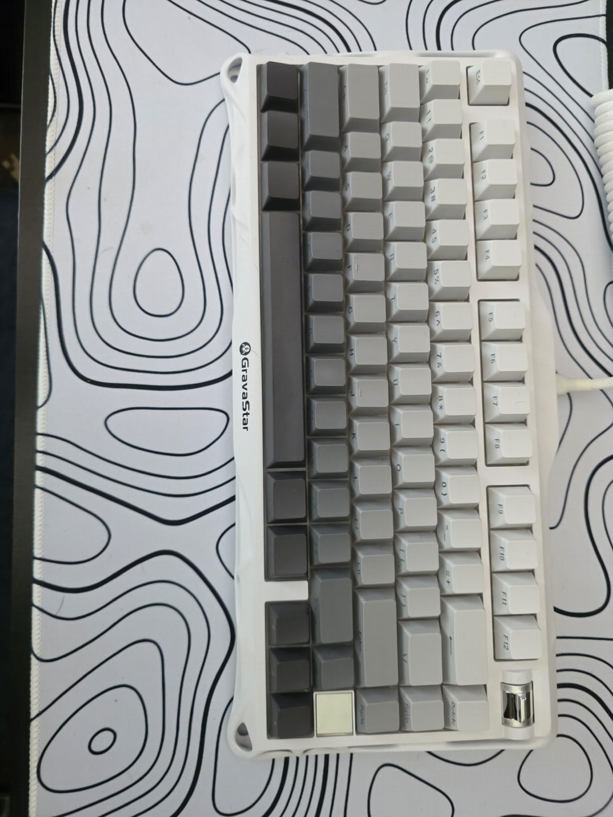 GravaStar Mercury K1 75% Wireless Mechanical Gaming Keyboard RGB Backlit, Gasket Mount, Hot Swappable customer photo 2