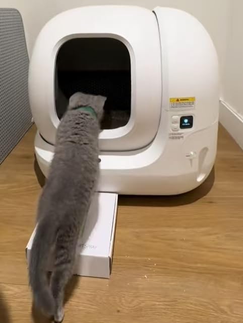 PETKIT PuraMax 2 Odor Free Automatic Cat Litter Box with 2-Year Coverage, Anti-Leakage, Low Entrance for Multi-Cat Homes, App Control, Always-Open & Anti-Pinch Design, Safety Sensors customer photo 2