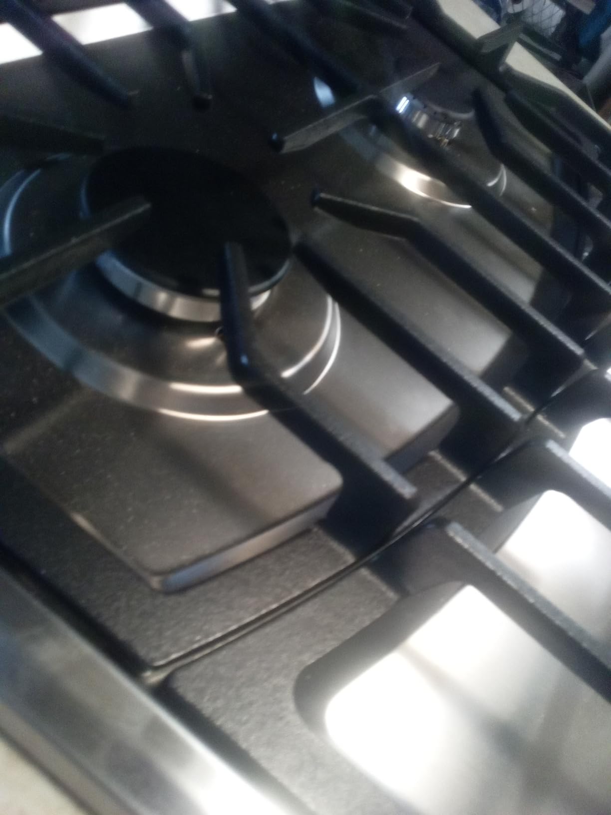 36 Inch Gas Cooktop with Griddle, Gas Stove Top with 5, Reversible Cast Iron Grill/Griddle, NG/LPG Convertible, with Thermocouple Protection, Stainless Steel customer photo 1