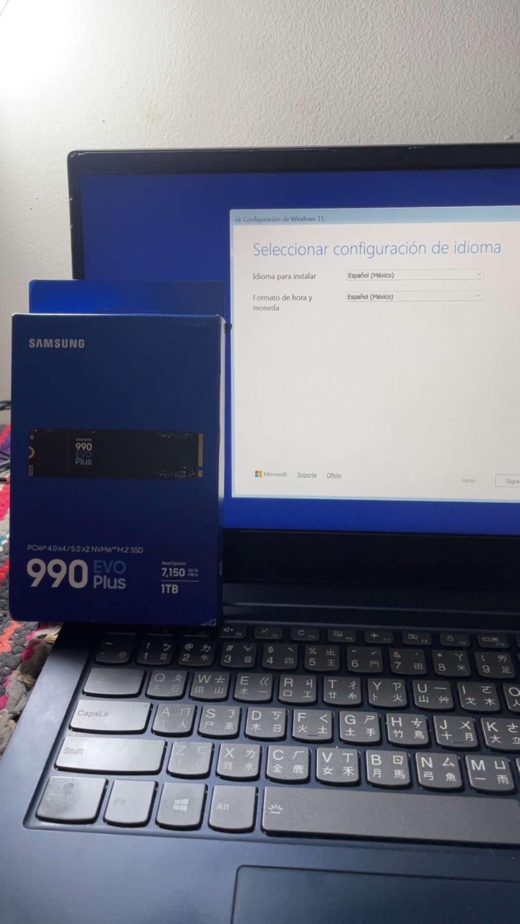 Samsung SSD 990 EVO Plus 1TB, PCIe Gen 4x4 | 5x2 M.2 2280, Up to 7,150 MB/s | NVMe Internal Solid State Drive, Upgrade Storage for PC/Laptops, HMB Technology & Intelligent Turbowrite 2.0 (MZ-V9S1T0B/AM) customer photo 1