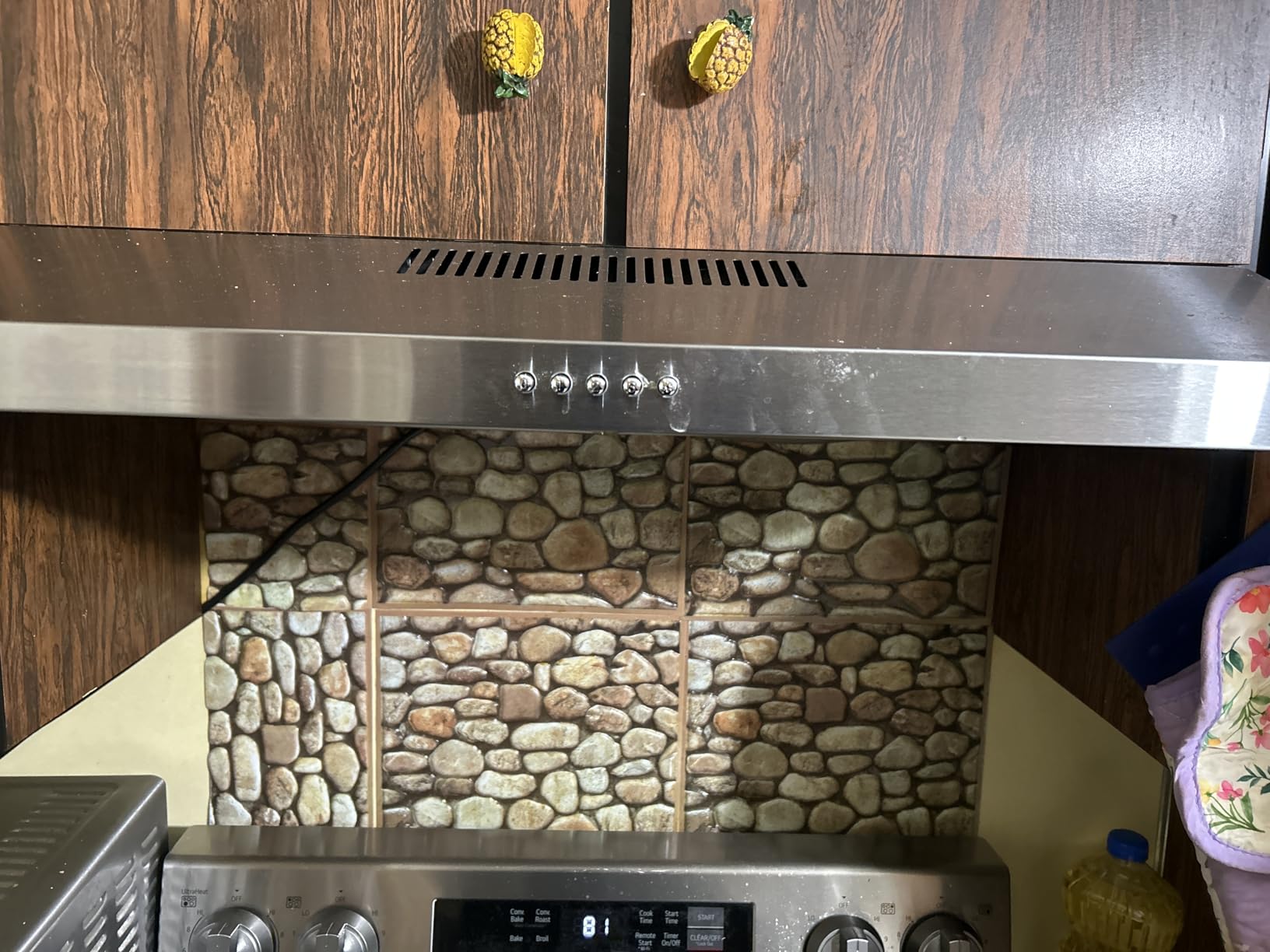 FIREGAS 36 inch Under Cabinet Range Hood, 300CFM Stainless Steel Vent Hood | Brushless DC Motor, 3-Speed Fan, 2 LED lights, Top/Rear Vents, Plug-in, Ducted/Ductless Convertible, with Charcoal Filters customer photo 1