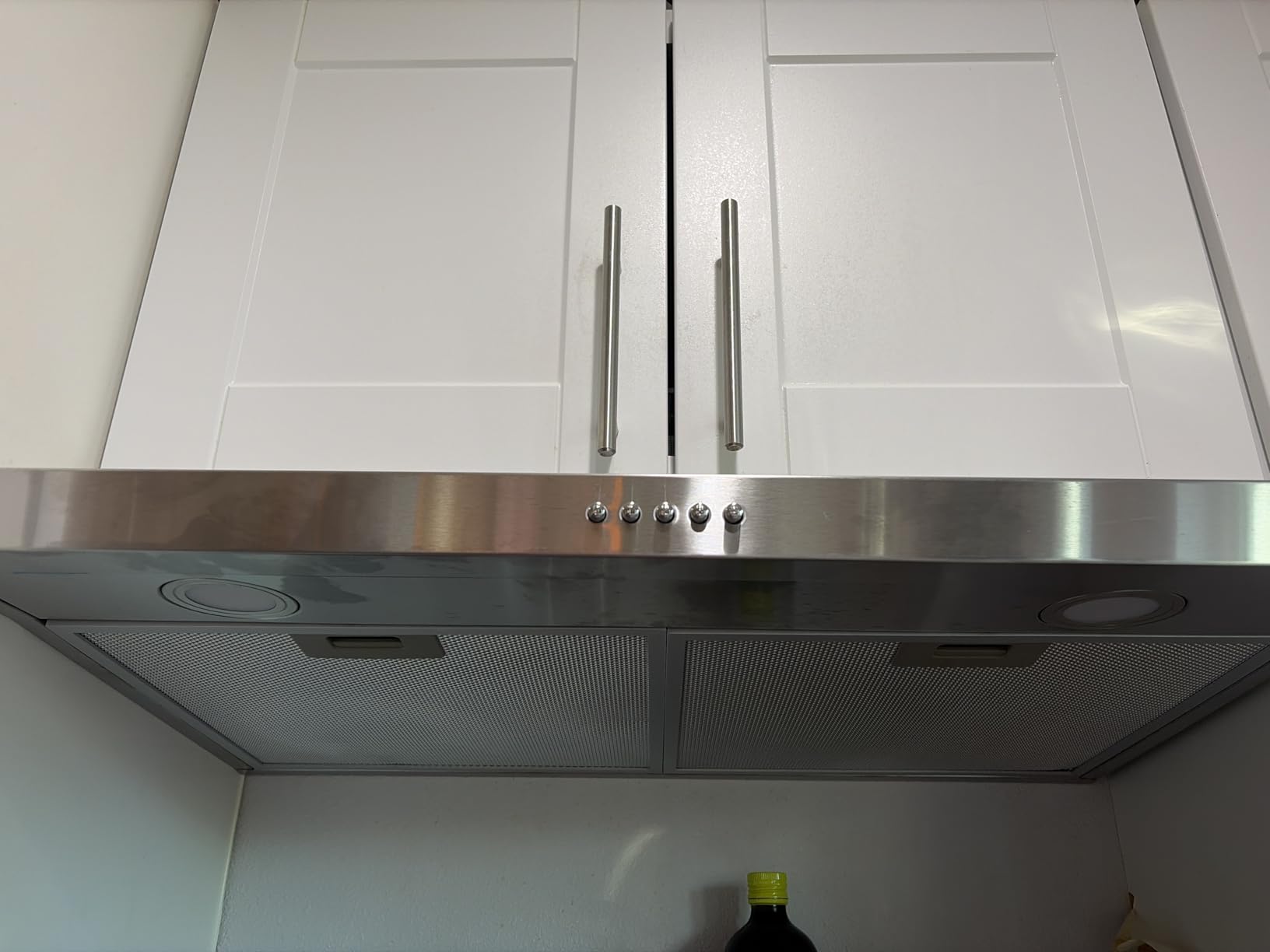 FIREGAS 36 inch Under Cabinet Range Hood, 300CFM Stainless Steel Vent Hood | Brushless DC Motor, 3-Speed Fan, 2 LED lights, Top/Rear Vents, Plug-in, Ducted/Ductless Convertible, with Charcoal Filters customer photo 2