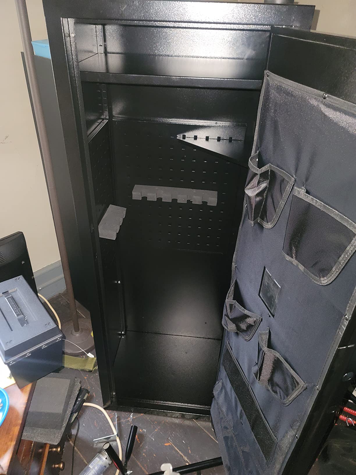 Superday 14-16 Rifle Gun Safe with Keyboard, Quick Access Large Gun Safe for Rifles, Locking Fireproof Gun Cabinet Rifle Safe with Gun Safes Pockets and Adjustable Rifle Rack for Home, Office (Black) customer photo 1