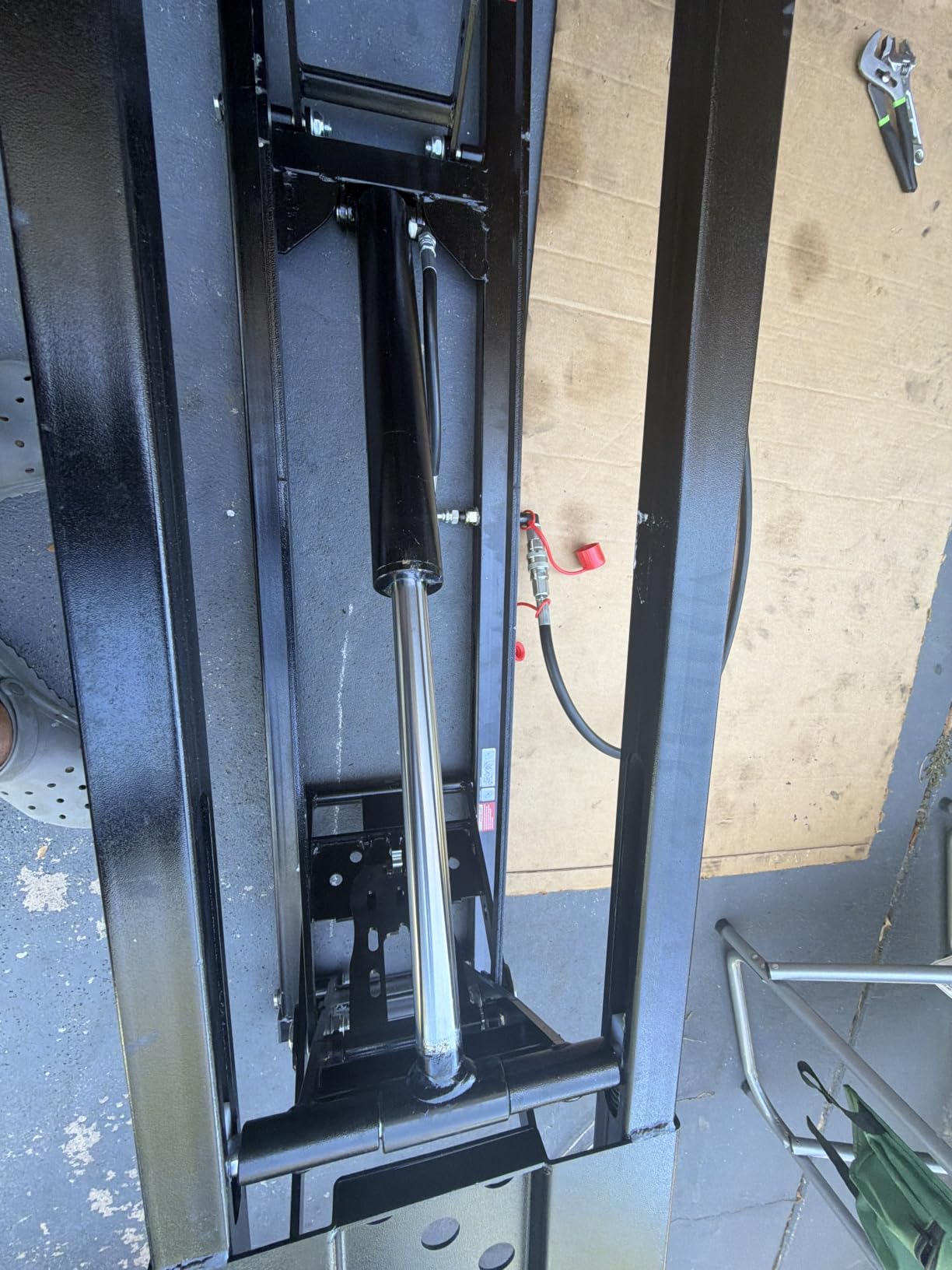 Albott 7000 LBS Portable Car Lift with Extension Plates for Garage Use | Quick Jack with 28