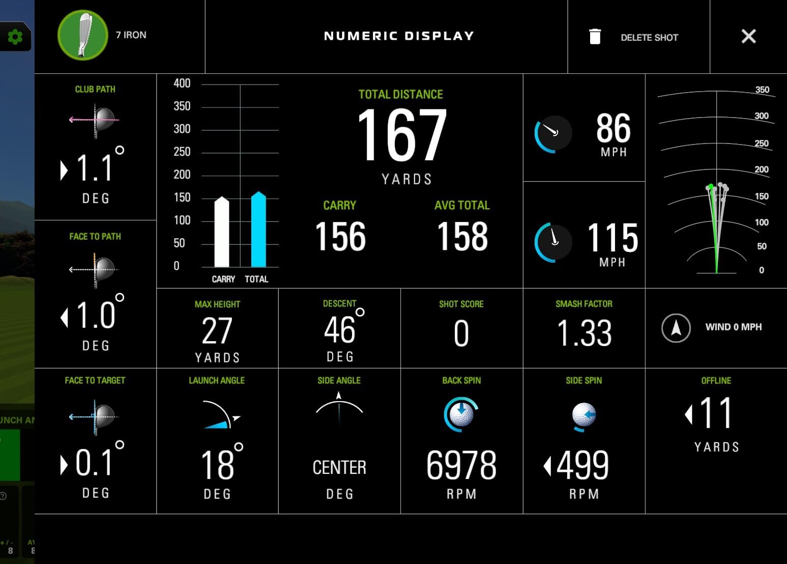 SkyTrak+ Portable Golf Sim Studio customer photo 2
