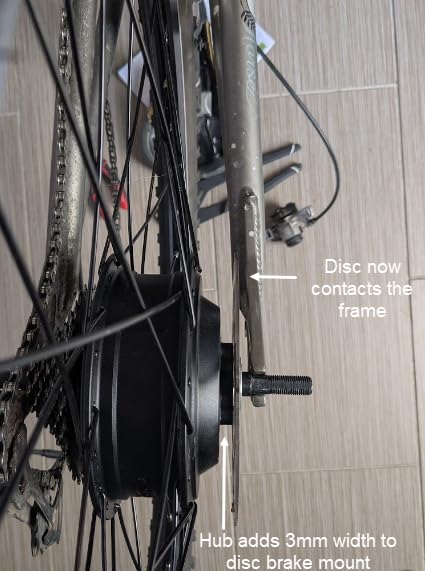 BAFANG 48V 500W/750W Rear Hub Motor Kit 20