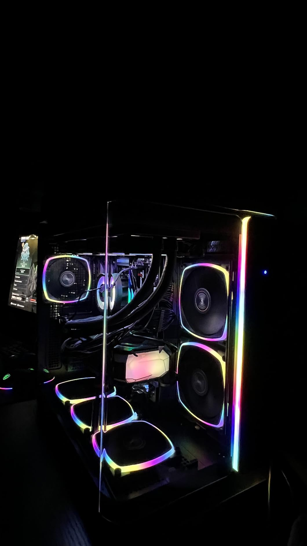 ARCTIC Liquid Freezer III Pro 360 A-RGB - AIO CPU Cooler, 3 x 120 mm Water Cooling, 38 mm Radiator, PWM Pump, VRM Fan, AMD AM5/AM4, Intel LGA1851/1700 Contact Frame - Black customer photo 1