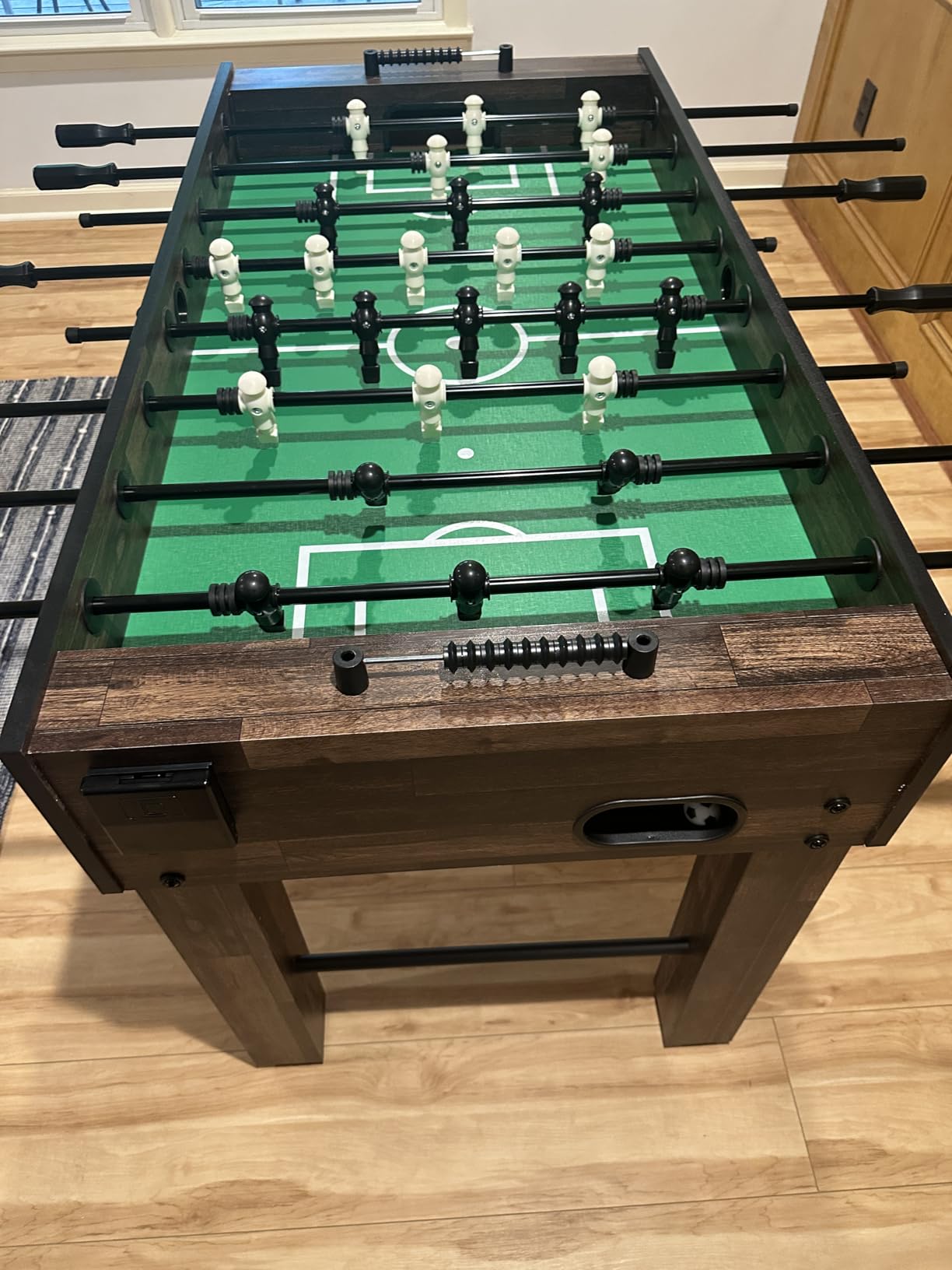 Best Choice Products Full Size 54 Inch Regulation Foosball Table for Home, Game Room - Includes 2 Balls, 2 Cup Holders customer photo 2