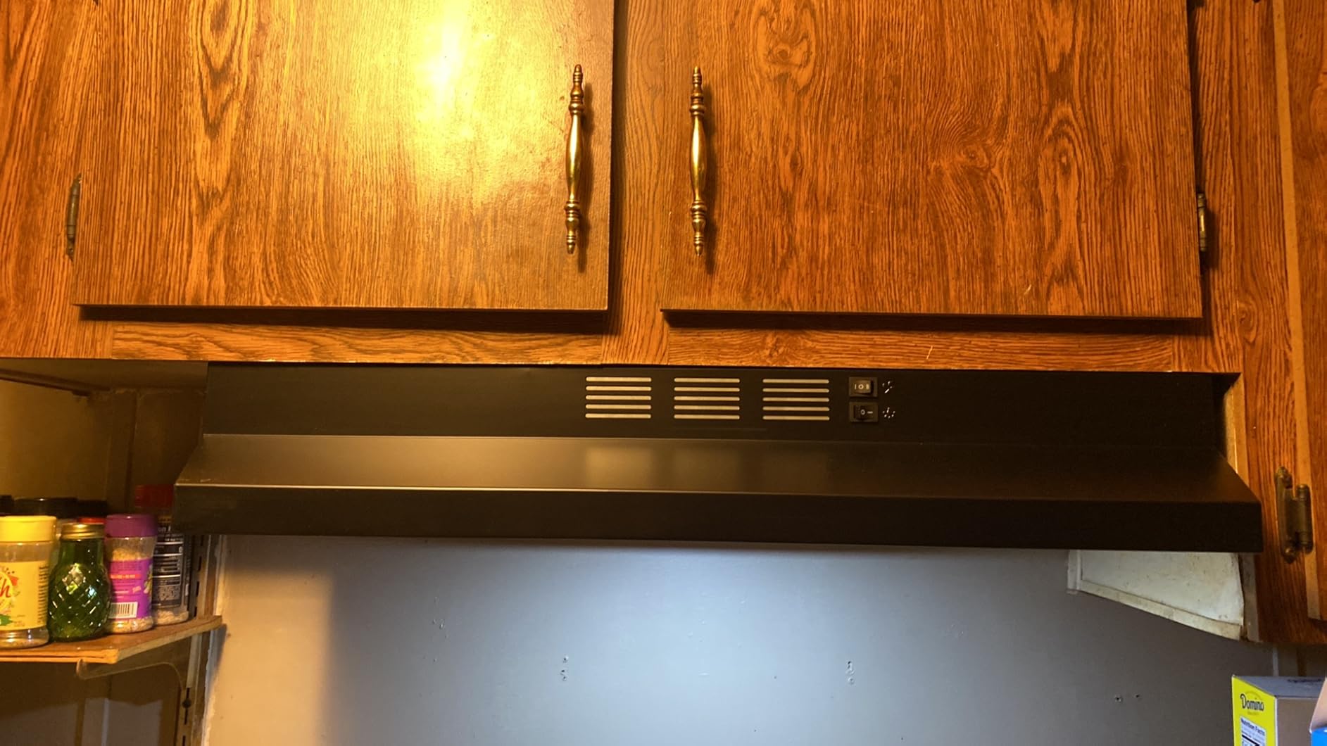 Range Hood 36 inch Under Cabinet, Ducted/Ductless Kitchen Hood 280CFM, Stainless Steel Vent Hood with Rocker Button Control, Stove Hood with 2 Speeds Fan, Bright LED Light customer photo 1