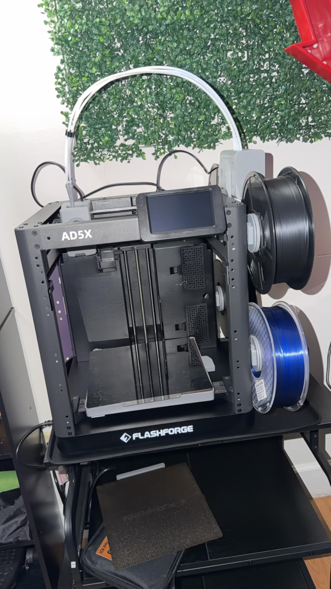 FLASHFORGE AD5X Multi-Material 3D Printer 4-Color Printing, 600mm/s Speed 1-Click Print with DIY IFS Creations, Full-Auto Calibration & Filament Backup, AD5X Multi-Color Productivity Booster customer photo 1