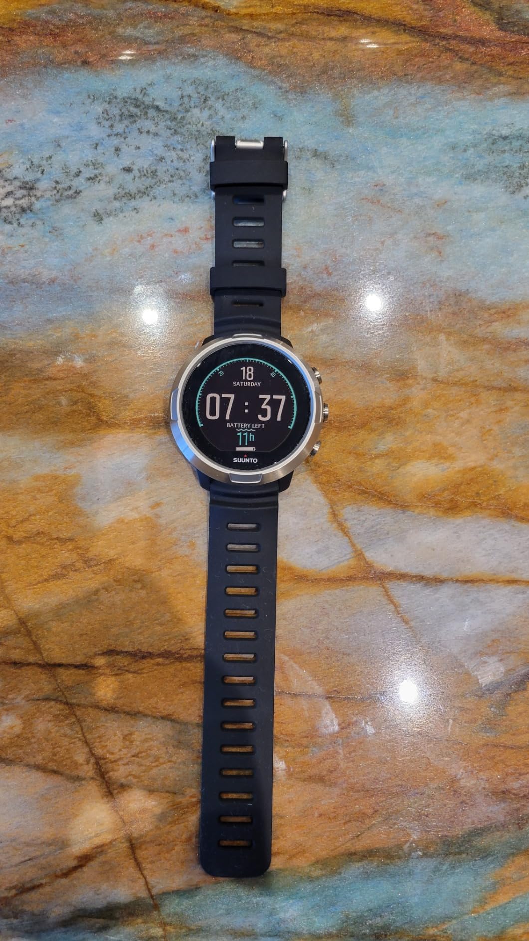 SUUNTO D5 Dive Computer with Color Screen and Exchangeable Straps, Aqua Blue customer photo 2