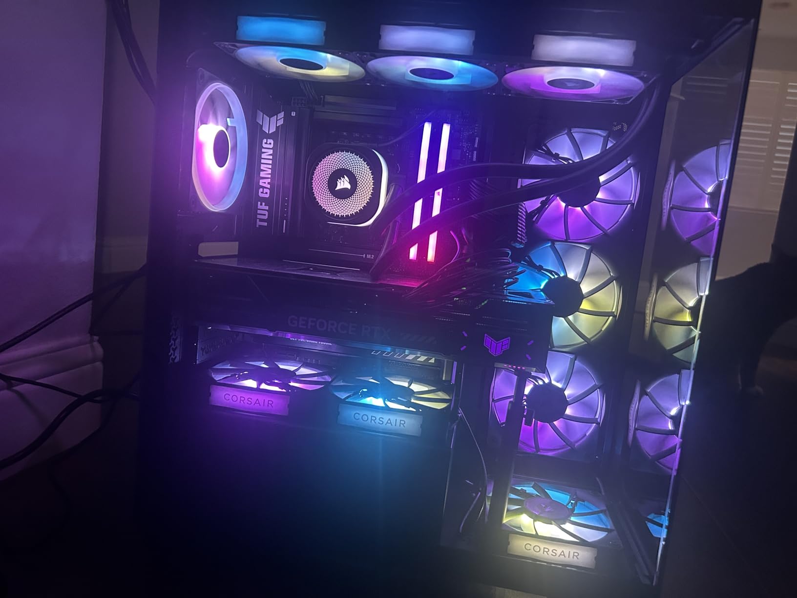 CORSAIR Vengeance RGB DDR5 32GB (2 x 16GB) Up to 6000MHz AMD Intel RAM | Desktop Gaming Memory, AMD EXPO & Intel XMP 3.0 Compatible, CL30, White, CMH32GX5M2B6000Z30W customer photo 1