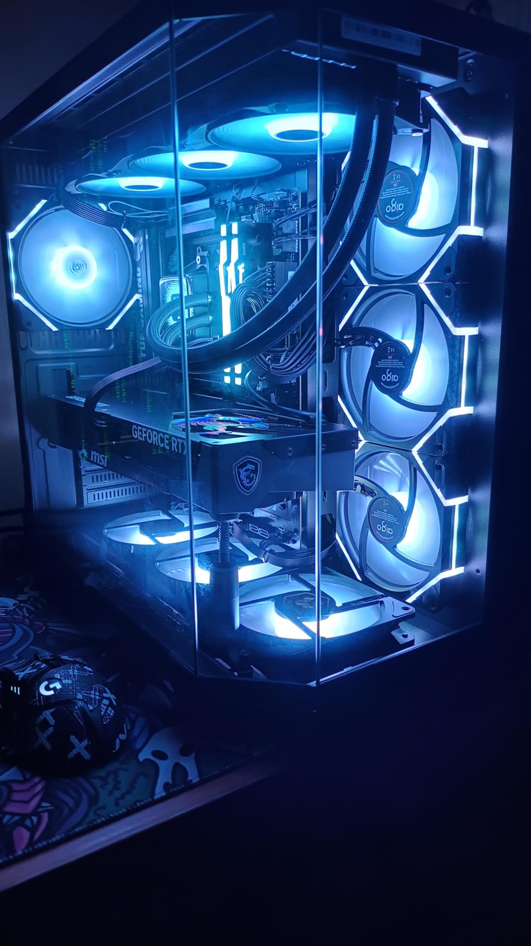 ASUS TUF Gaming B850-PLUS WiFi AMD AM5 B850 ATX Motherboard, 14+2+1 80A Stages, AI Ready, DDR5, PCIe 5.0, 3X M.2, Wi-Fi 7, 2.5Gb LAN, DisplayPort, HDMI, USB 10Gbps & 20Gbps Type-C, BIOS Flashback customer photo 2