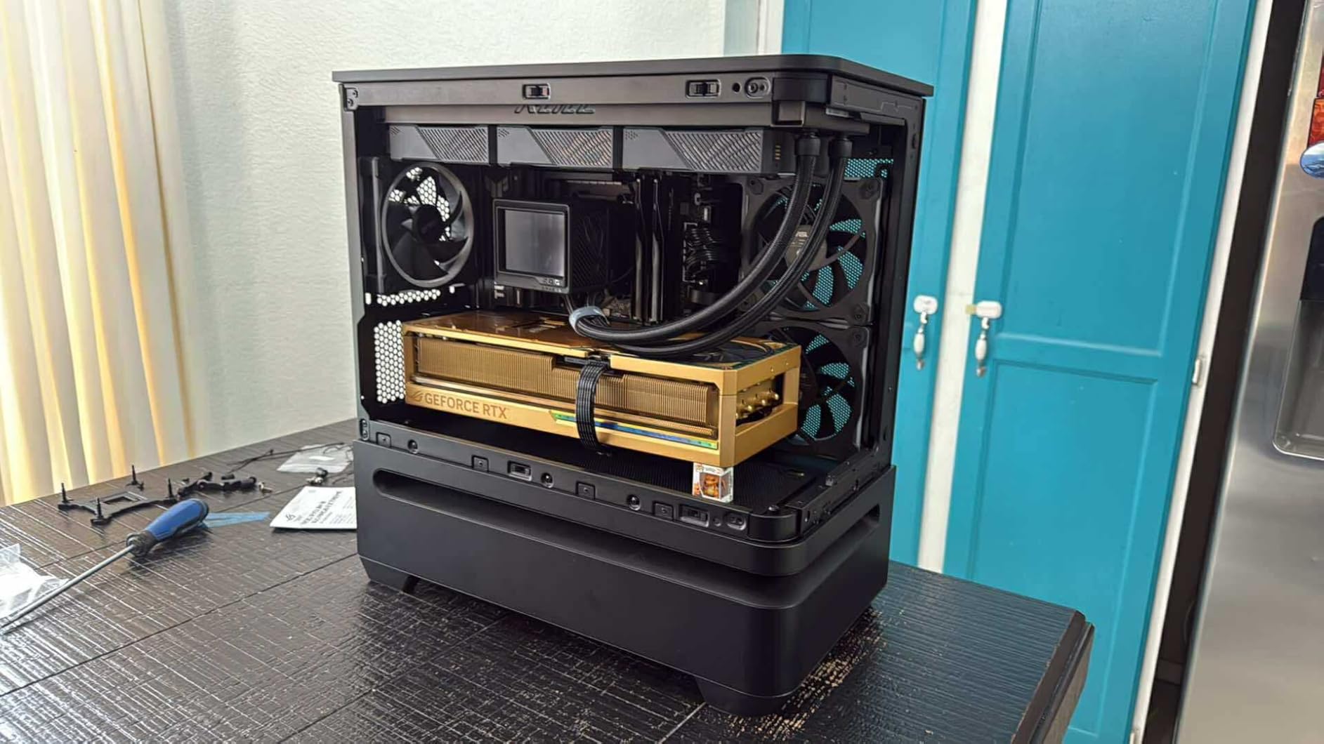 ASUS ROG RYUJIN III 360 ARGB Extreme All-in-one AIO CPU Liquid Cooler, AMD Ryzen 9000 & Intel Core Ultra Ready, Asetek Gen8 V2 Pump high Airflow Magnetic Fans; Customizable 3.5