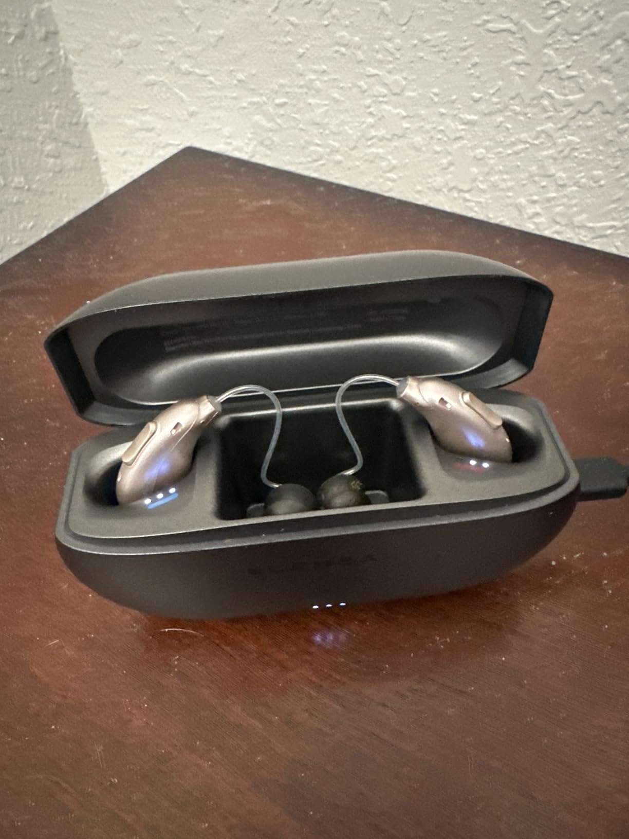 ELEHEAR-Beyond OTC Hearing Aids for Seniors, 50dB AI Noise Cancellation | Superior Sound Quality Smart, Rechargeable, Bluetooth Enabled & App Control, 4 Scene Modes, 100-Hour Battery, Champagne Gold customer photo 2
