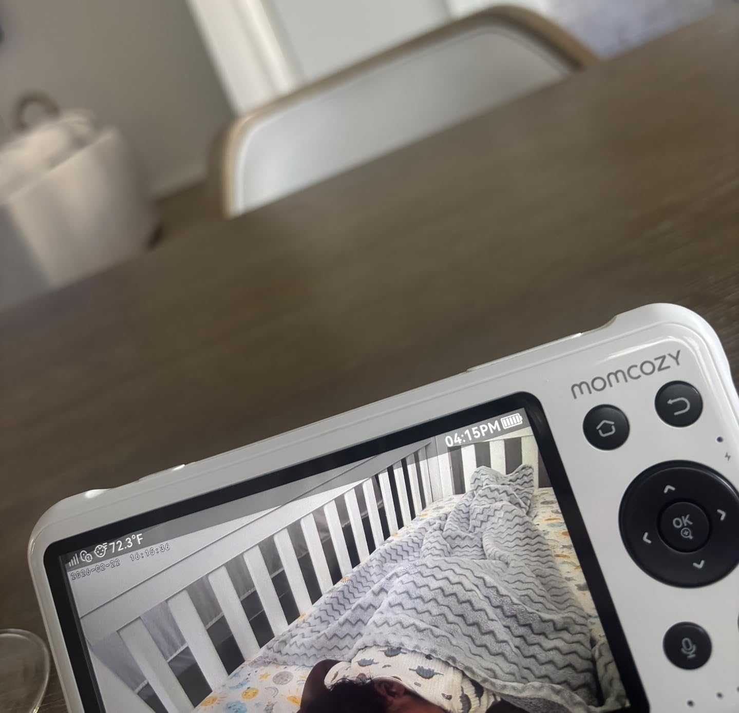 Momcozy Smart WiFi Baby Monitor with Camera and Audio, 5