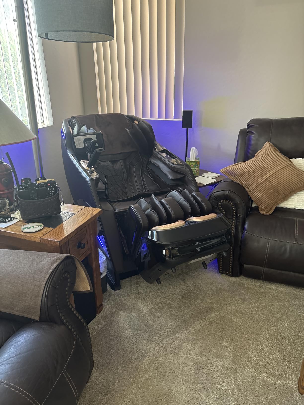 4D Massage Chairs Full Body, Zero Gravity SL-Track Shiatsu Massage Chair Recliner, Core Heating, 20 Massage Techniques, Deep Yoga Stretch, Foot Rollers, AI Voice, Touch Screen, Wireless Charging customer photo 1