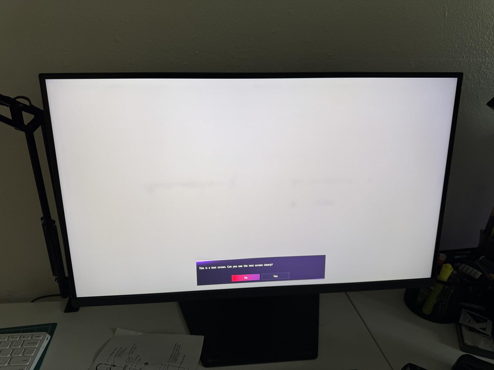 LG 27G850A-B 27-inch Ultragear 4K UHD (3840 x 2160) IPS Gaming Monitor, Dual-Mode 240Hz, 1ms, NVIDIA G-Sync Compatible, AMD FreeSync Premium Pro, VESA DisplayHDR 600, HDMI, DisplayPort 2.1, Black customer photo 2