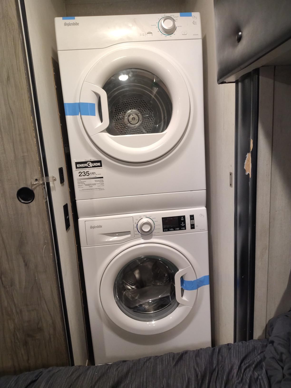 Splendide DV1725X & WFL2500X Stacked Washer & Dryer Bundle with Vent Kit & SK04 Stack Kit customer photo 2