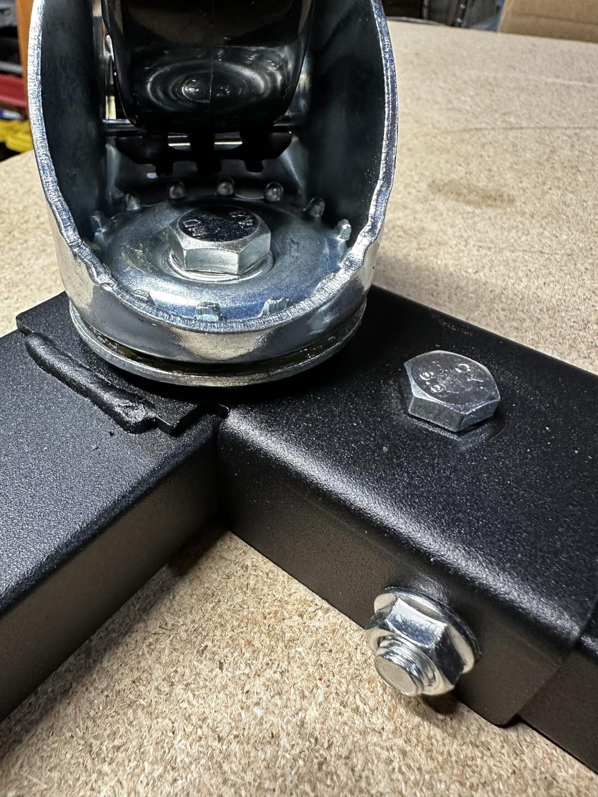 KEDSUM Furniture Dolly 2200LBS, Heavy Duty Dolly with Reinforced Steel Frame, Furniture Dolly 4 Wheels with Brake, All Terrain & Anti-Slip Baffles for Home Moving, Garage, Warehouse, 31 x 17 in customer photo 1